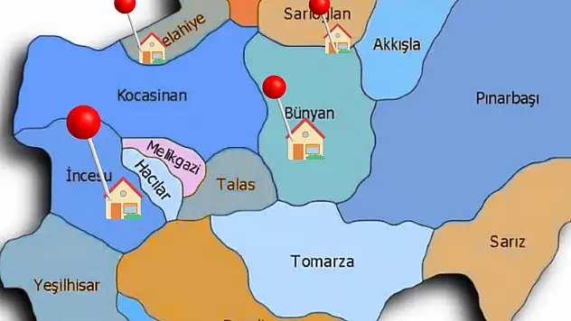 Emlak yönetim Kayseri'de tuşa bastı: Yatırımcının gözü İncesu, Felahiye, Bünyan ve Sarıoğlan'da