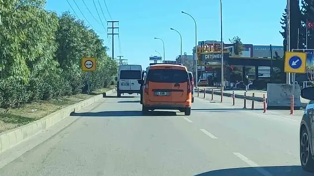 Adana'da pes dedirten görüntü!