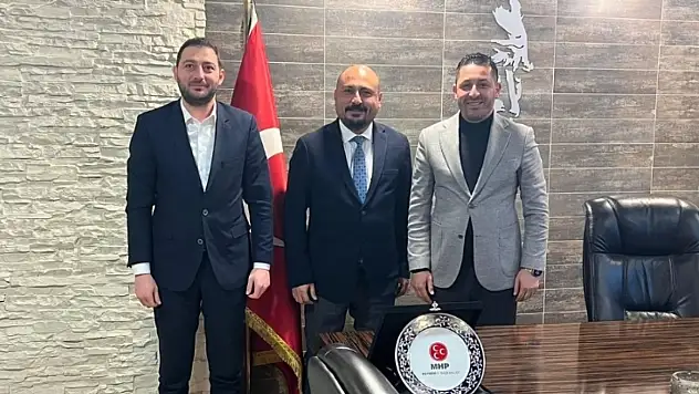 Enes Ertuğrul Kalın'dan Makina Mühendisleri Odası'na ziyaret