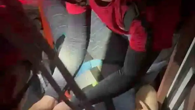 Engelli asansöründe mahsur kaldı, itfaiye seferber oldu