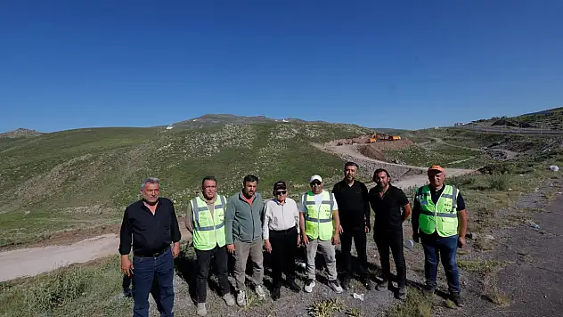 Erciyes'e alternatif rota için çalışmalar sürüyor: Başkan sahada!