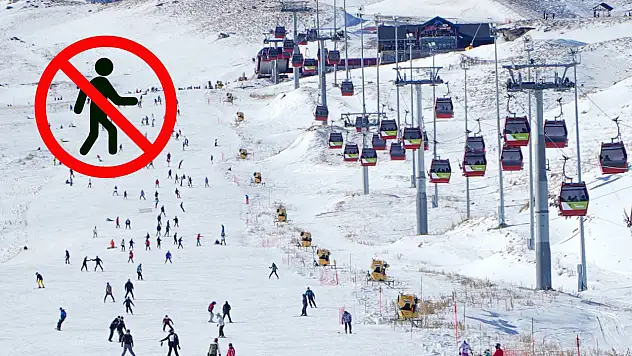 Erciyes'e gidecekler dikkat o tesisler geçici süreliğine kapandı!