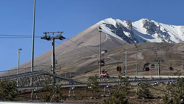 Erciyes'in yeni projesi dağ kızağında yeni aşama!