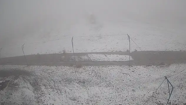 Erciyes kara ve sise teslim oldu – İşte anlık görüntüler…