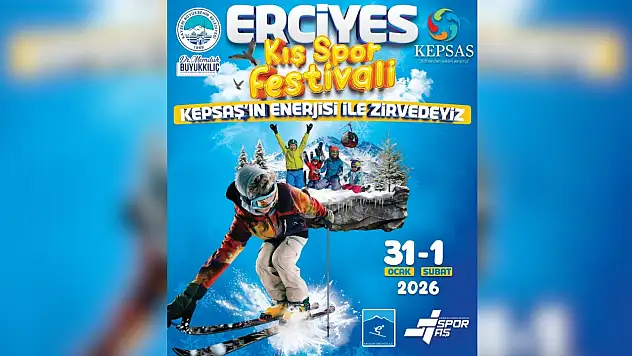 Erciyes Kış Spor Festivali için geri sayım başladı!