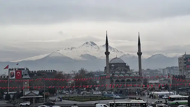 Erciyes Manzarasıyla Büyüledi!