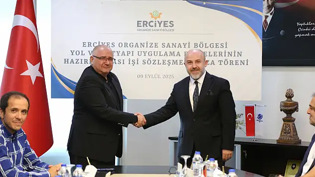 Erciyes OSB için önemli adım: Sözleşme imzalandı!