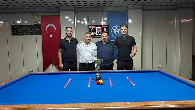 Erciyes Takımlar 3 Bant Bilardo Şampiyonası gerçekleştirildi!