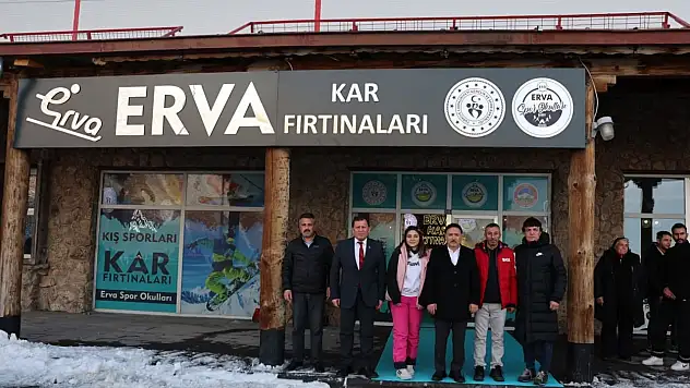 Erciyes'te 65'inci ERVA Spor Okulu açıldı
