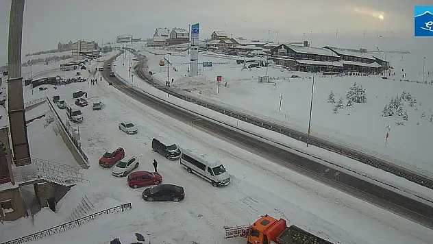 Erciyes'te kar kalınlığı hızla yükseldi: Yeni rekor belli oldu!