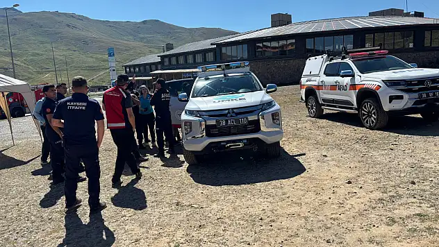 Erciyes'te nefes kesen kurtarma operasyonu