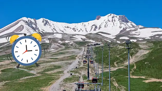 Erciyes'te sezon bitmiyor: Teleferikler için çalışma takvimi belli oldu!