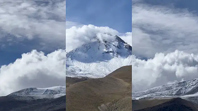 Erciyes'te sezonun açılmasına adım adım: Kar örtüsü yaklaşıyor!