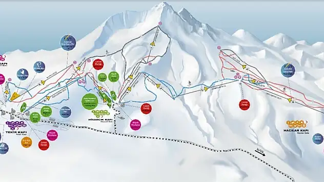 Erciyes'te Yap - İşlet - Devret modeli ile kiraya verilecek: 3 milyonluk projeye 10 yıl süre tanındı!