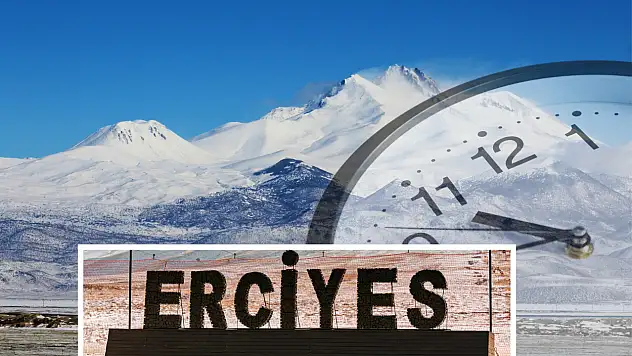 Erciyes'te zirveye yolculuk için saatler belli oldu!