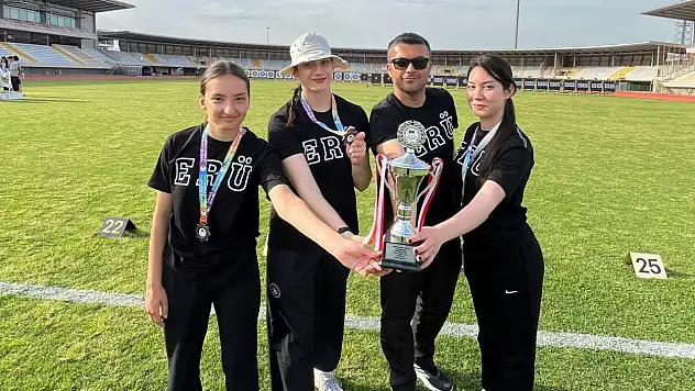 Erciyes Üniversitesi sporcuları Antalya'dan başarıyla döndü!
