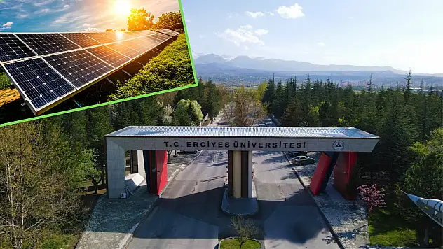 Erciyes Üniversitesi kendi elektriğini kendi üretiyor!