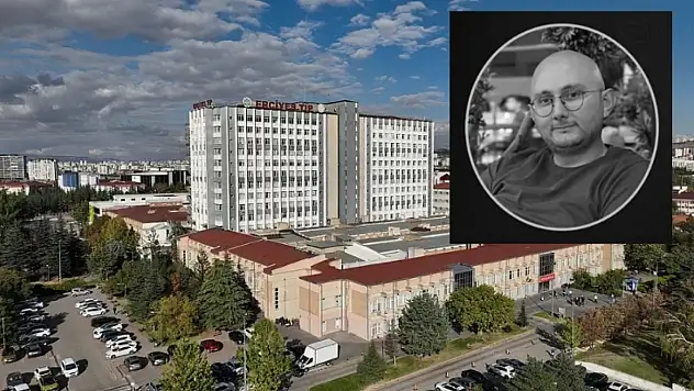 Erciyes Üniversitesi'nde acı kayıp: İntern Doktor  Yusuf Kılıç vefat etti