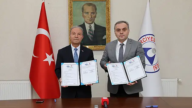 Erciyes Üniversitesi'nde imzalar atıldı: Öğrenciler için önemli kazanım!