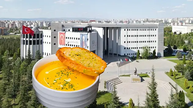 Erciyes Üniversitesi'nden öğrencilere sabah çorbası...