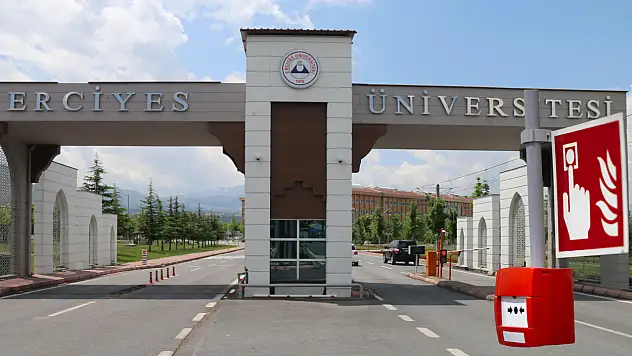 Erciyes Üniversitesi o tarihte alarma geçecek: Tatbikat için tarih belli oldu!