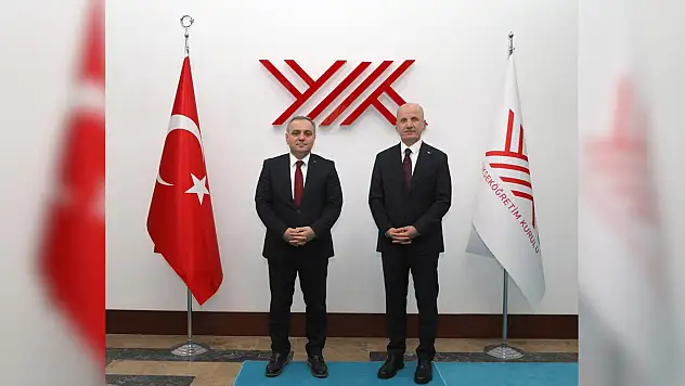 Erciyes Üniversitesi Rektörü Altun, YÖK Başkanı Özvar'ı ziyaret etti!