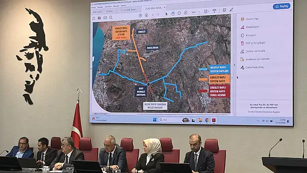 Erkilet-Meydan-Millet Bahçesi raylı sistem hattında yeni gelişme: Bakanlık onayına sunuldu!