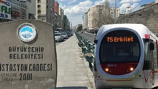 Erkilet Raylı Sistem Hattı için süreç başladı: Etüd raporu oluşturulacak!