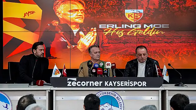 Erling Moe resmen Kayserispor'da!.. Oluşturmak istediği takımı açıkladı