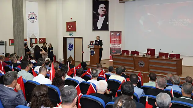 ERÜ'de FETÖ konulu konferans!