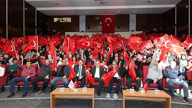 ERÜ'de Milli Maç coşkusu!