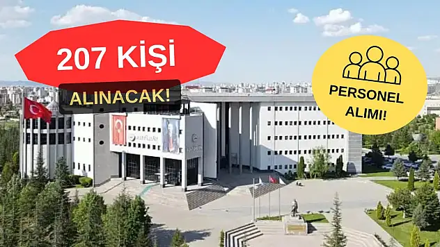 ERÜ'den Kayseri'yi heyecanlandıran ilan! 207 kişi alınacak