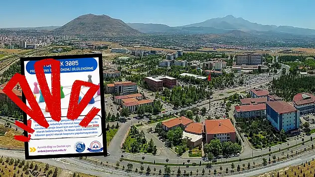 ERÜ duyurdu, araştırmacılar dikkat: Bu bilgilendirme hayati önem arz ediyor!