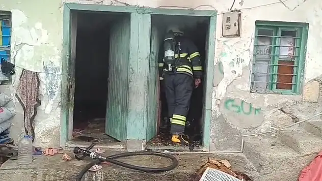 Alevler son anda söndürüldü