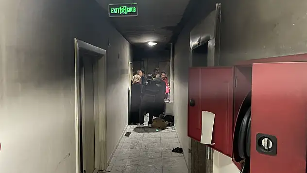 Evde çıkan yangında bebek hayatını kaybetti!