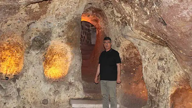 Kayseri Ağırnas'ta 2 bin yıllık yer altı şehri ortaya çıkarıldı