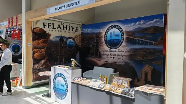 Felahiye Belediyesi İstanbul'da stant kurdu