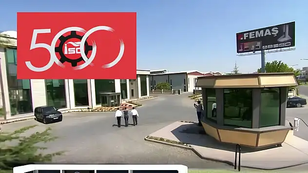 FEMAŞ Metal Türkiye'nin sanayi devleri arasında yer aldı