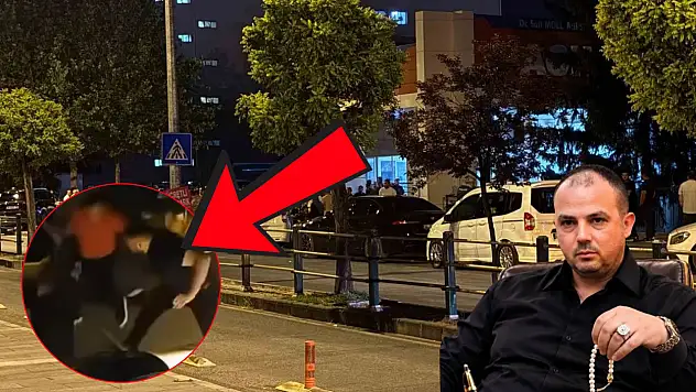 Fenomen galerici Alaaddin Çağlıköse'ye saldırı anının görüntüleri ortaya çıktı!
