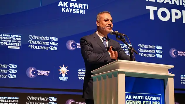 Fidan, Genişletilmiş İl Danışma Meclisi Toplantısı'na katıldı