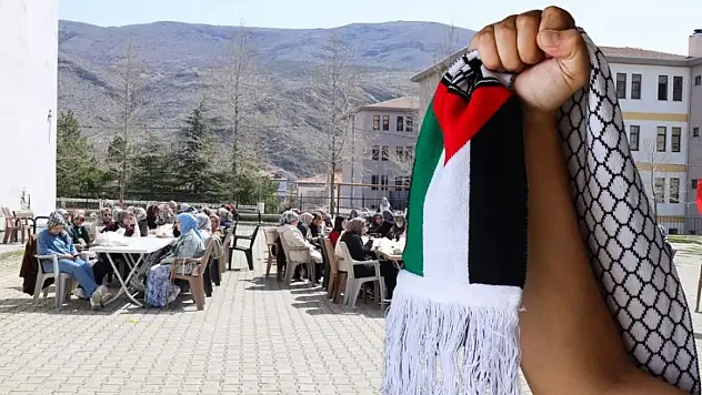Filistin için Yahyalı ayağa kalktı: Kermes büyük ilgi gördü