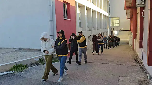 Fuhuş operasyonu: 14 tutuklama