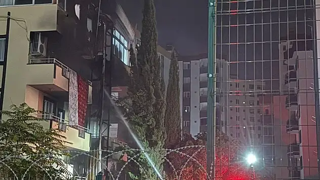 Vakıfa ait kız yurdunda korkutan yangın!