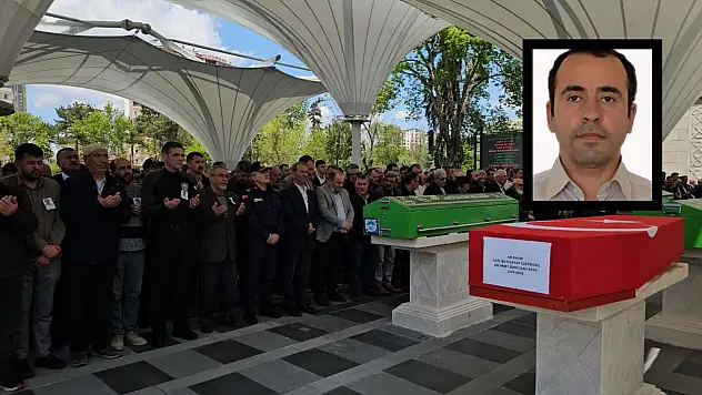 Gazi polis Kaya, Kayseri'de son yolculuğuna uğurlandı