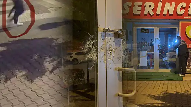 Gece yarısı çiğ köfte dükkanına pompalı saldırı: O anlar kamerada!
