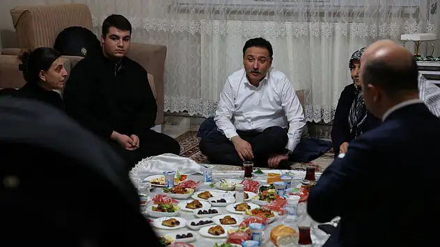 Gökmen Çiçek Selimiye'de iftar sofrasına konuk oldu