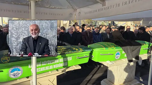 Gönüllü Kültür Kuruluşları Başkanı Ahmet Taş, son yolculuğuna uğurlandı...