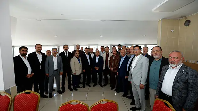 Gönüllü kültür kuruluşları temsilcileri ile bayramlaşma