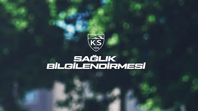 Göztepe maçı öncesi Kayserispor'dan flaş sakatlık açıklaması!