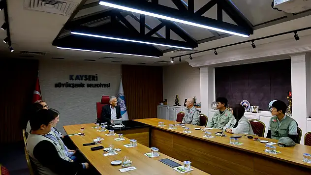 Güney Kore Heyeti, Başkan Büyükkılıç'ı ziyaret etti: İşte Kayseri'nin tarihine ışık tutan ekip!